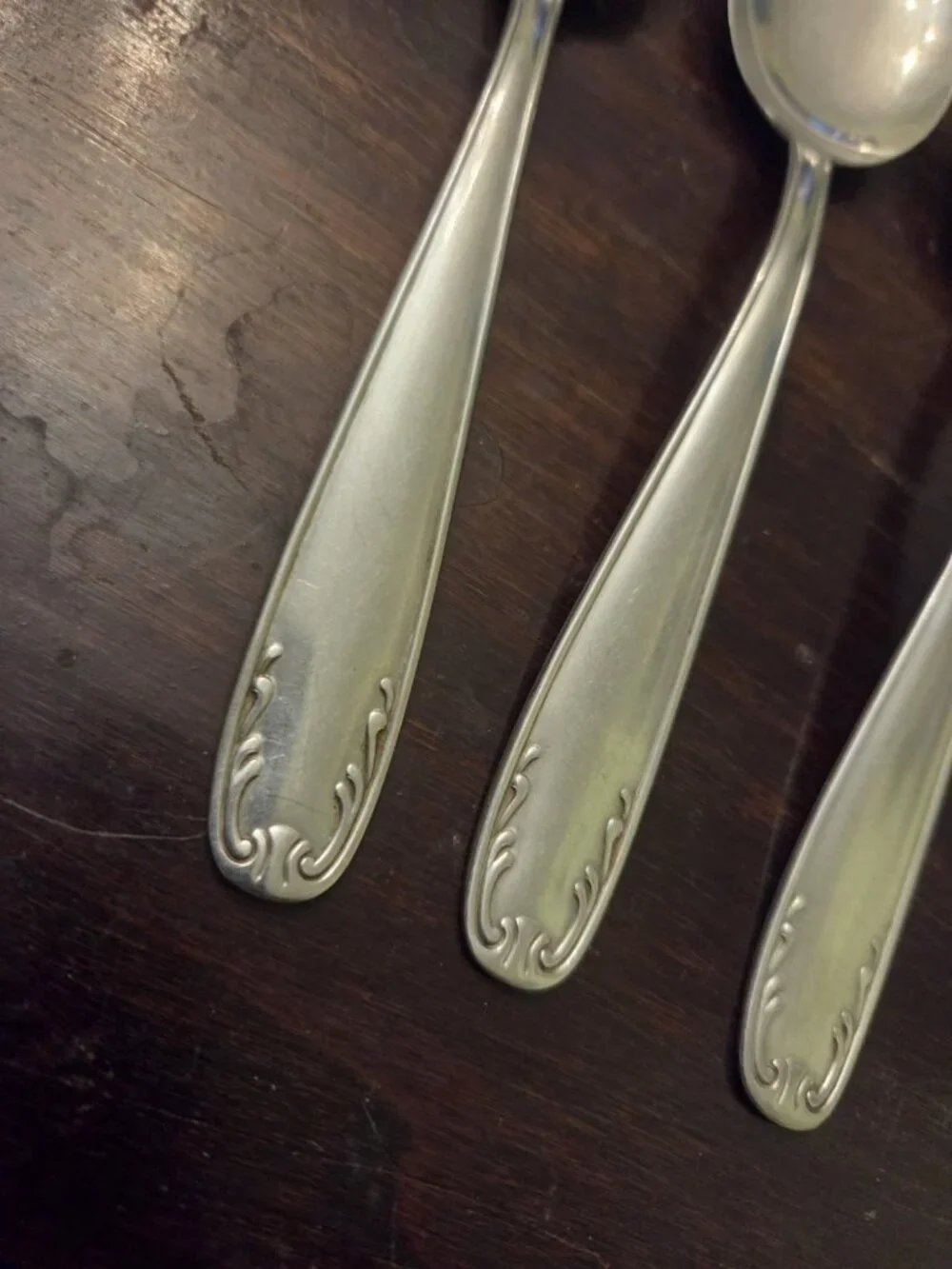 Set 6 Tablespoons Wusthof Hallmark Stainless Flatware Germany Spoons